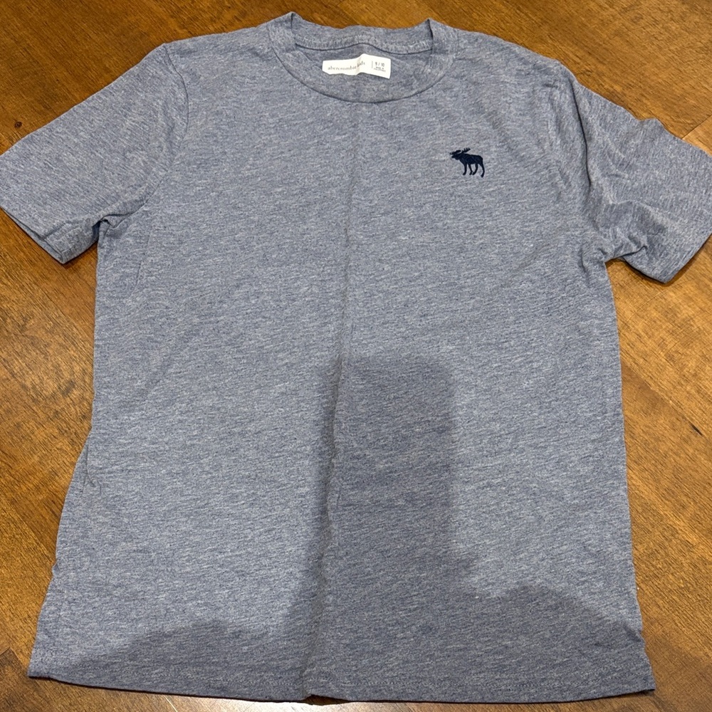 Abercrombie & Fitch Heather Gray Short Sleeve Tee